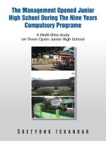 Management Opened Junior High School During the Nine Years Compulsory Programe