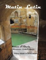 Matin Latin Book 2, 2nd Ed, Teacher