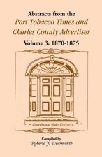 Abstracts from the Port Tobacco Times and Charles County Advertiser