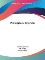Philosophical Epigrams