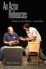 Actor Rehearses