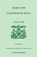 Maryland Calendar of Wills, Volume 15