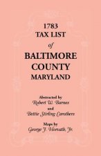 1783 Tax List of Baltimore County