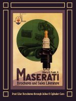 Maserati Brochures and Sales Literature - Post War Brochures Through Inline 6 Cylinder Cars