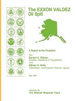 EXXON Valdez Oil Spill a Report to the President
