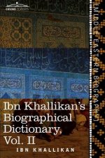 Ibn Khallikan's Biographical Dictionary, Volume II
