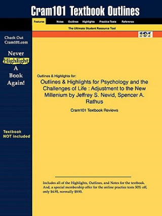 Outlines & Highlights for Psychology and the Challenges of Life