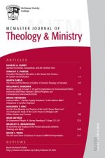 McMaster Journal of Theology and Ministry: Volume 14, 2012-2013