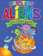 Monsters and Aliens Coloring Book
