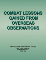 Combat Lessons Gained from Overseas Observation