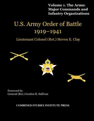 United States Army Order of Battle 1919-1941. Volume I. The Arms