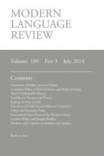 Modern Language Review (109