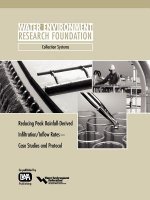 Reducing Peak RDII Flow Rates