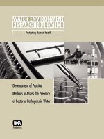 Development of Practical Methods to Assess the Presence of Bacterial Pathogens in Water