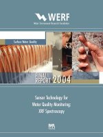 Sensor Technology for Water Quality Monitoring