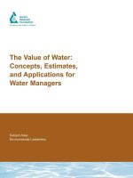 Value of Water