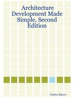 Architecture Development Made Simple, Second Edition