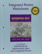 Worksheets for Mathematical Ideas with Integrated Review