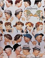 Norman Rockwell Address Book