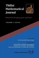Tbilisi Mathematical Journal Volume 3 (2010)