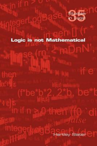 Logic is Not Mathematical