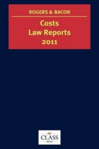 Costs Law Reports 2011