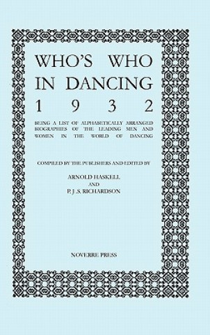 Who's Who in Dancing, 1932