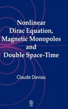 Nonlinear Dirac Equation, Magnetic Monopoles and Double Space-time