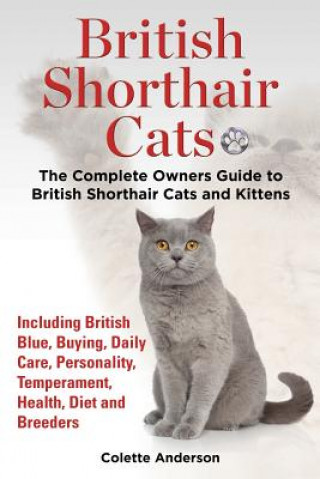 British Shorthair Cats, The Complete Owners Guide to British Shorthair Cats and Kittens Including British Blue, Buying, Daily Care, Personality, Tempe