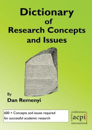 Dictionary of Research Terms and Issues