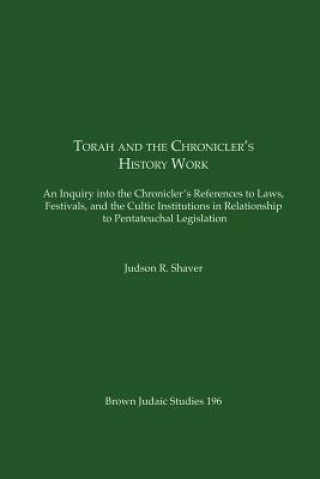 Torah and the Chronicler's History Work