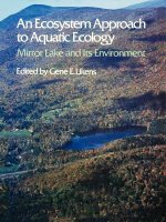 Ecosystem Approach to Aquatic Ecology