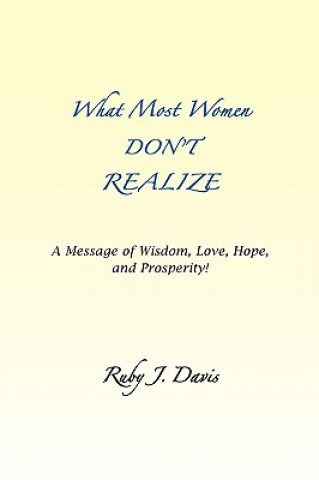 What Most Women Don't Realize A message of Wisdom, Love, Hope, and Prosperity