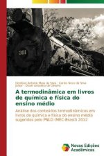 termodinamica em livros de quimica e fisica do ensino medio