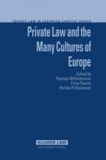 Private Law and the Many Cultures of Europe