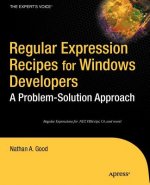Regular Expression Recipes for Windows Developers: a Problem-solution Approach