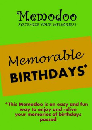 Memodoo Memorable Birthdays