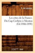 Les Cotes de la France. Du Cap Cerbere A Menton (Ed.1886-1890)
