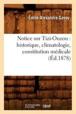 Notice Sur Tizi-Ouzou: Historique, Climatologie, Constitution Medicale, (Ed.1878)