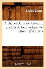 Alphabet Classique, Tableaux Gradues de Tous Les Types de Lettres (Ed.1881)