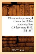 Chansonnier Provencal. Chants Des Felibres Et Des Cigaliers. (23 Decembre 1886.) (Ed.1887)