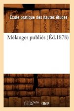 Melanges Publies (Ed.1878)