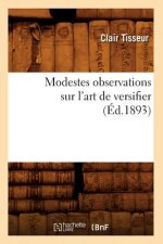 Modestes Observations Sur l'Art de Versifier (Ed.1893)