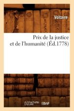 Prix de la Justice Et de l'Humanite, (Ed.1778)