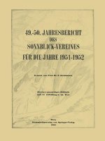 49.-50. Jahresbericht Des Sonnblick-Vereines F r Die Jahre 1951-1952