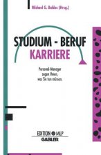 Studium - Beruf Karriere