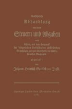 Ausfuhrliche Abhandlung Von Denen Steuern Und Abgaben