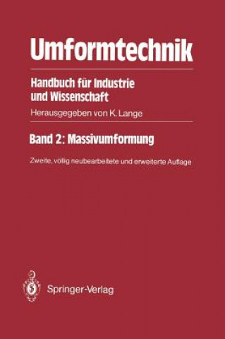 Umformtechnik Handbuch F r Industrie Und Wissenschaft