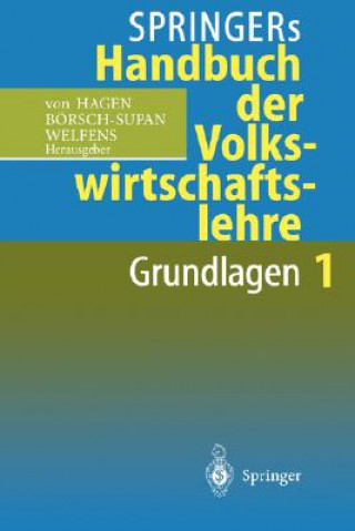 Springers Handbuch Der Volkswirtschaftslehre 1