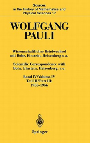 Wissenschaftlicher Briefwechsel Mit Bohr, Einstein, Heisenberg u.a.